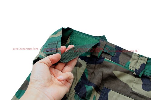 Rare Genuine African Woodland Camo FRENCH T4S2 Style BDU Twill uniform XLL~XLXL - Picture 7 of 9