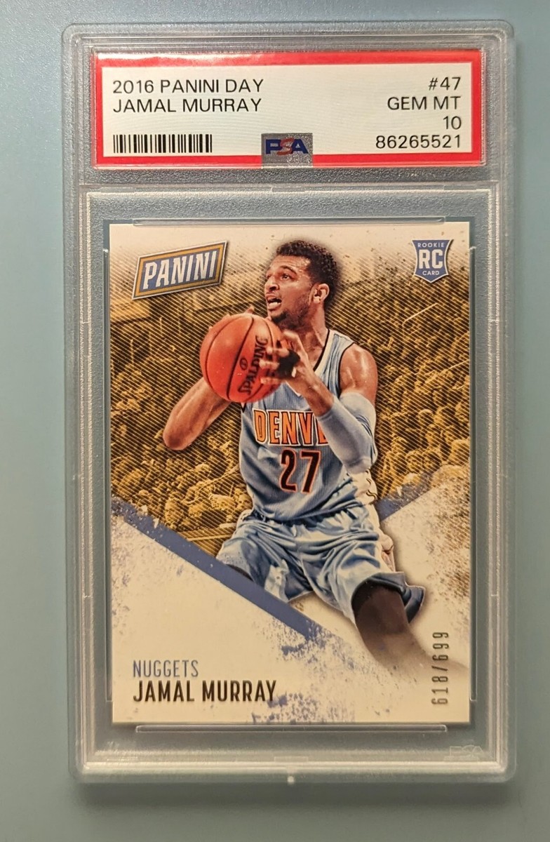 JAMAL MURRAY RC Panini 2016-17 Rookie #'s /699 PSA 10 GEM-MT