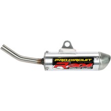 Pro Circuit R-304 Shorty Silencer (Aluminum; Brushed) SH96080-RE