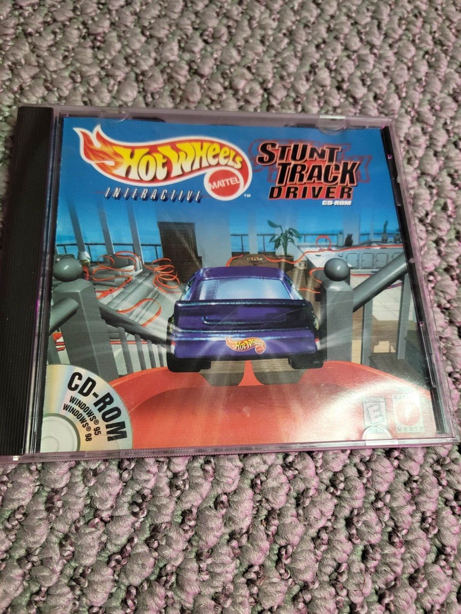 Hot Wheels: Stunt Track Driver CD-ROM PC Game 1998 74299207815|