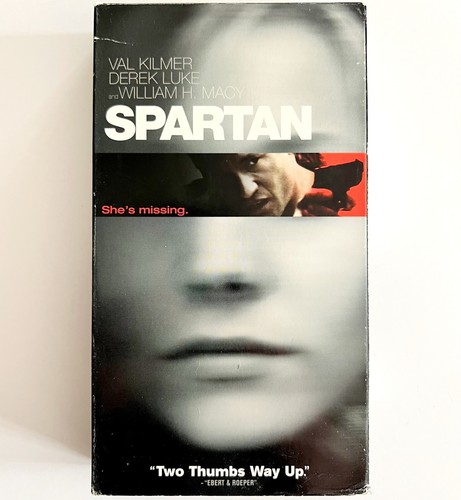 2002 Spartan Vintage VHS Action Thriller Val Kilmer VHSBX7 - Picture 2 of 2