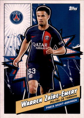 PSGH-12 Warren Zaïre-Emery - Heroes - Paris Saint Germain Fan Set 2023/2024
