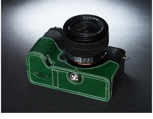 TP Handmade Half Case for Sony A7C2 A7CR A7CII Leather Camera Retro Cover New - Picture 18 of 29