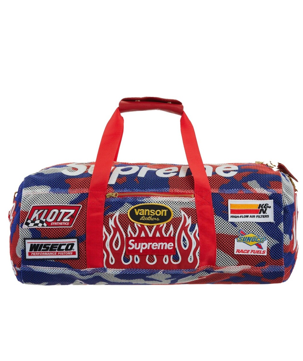 supreme vanson leather cordura Mesh Duffle bag 100%authentic supreme vanson leather cordura Mesh Duffle bag 100%authentic