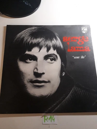 LP Vinyle 33T Serge Lama "Une île" 1970 / en bon état 
