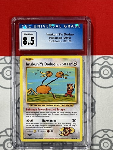 Imakuni?'s Doduo graded CGC 8.5 for sale on eBay
