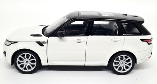Welly 1/24 - Land Rover Range Rover Sport White Diecast Scale Model Car - Picture 4 of 7