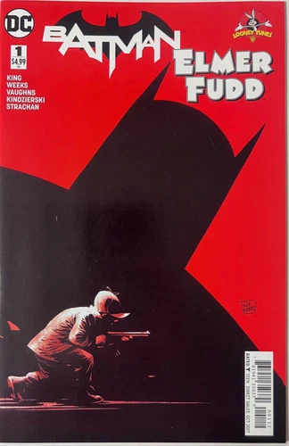 Batman Elmer Fudd Special #1 2nd Print Variant DC 2017  HTF Looney Tunes  NM-