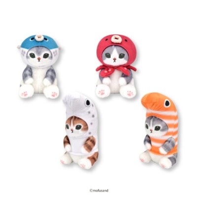 Mofusand SET of 8 Sea Creatures Plush Doll Vol.1 & 2 15cm Toy