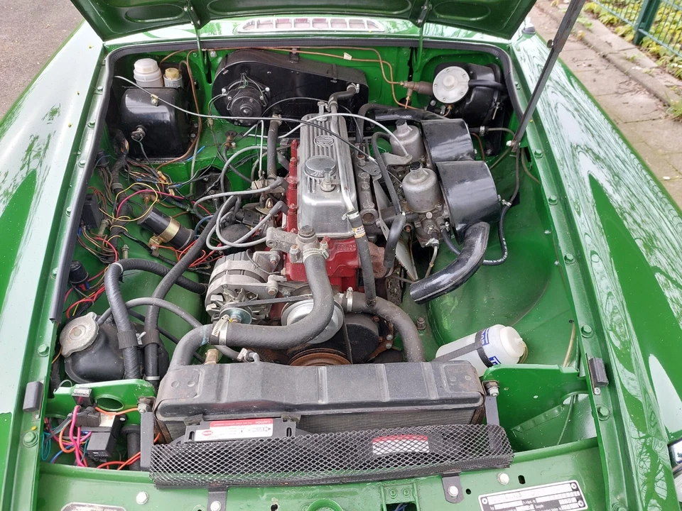 oldtimer auto cabrio MG - Bild 3 von 4