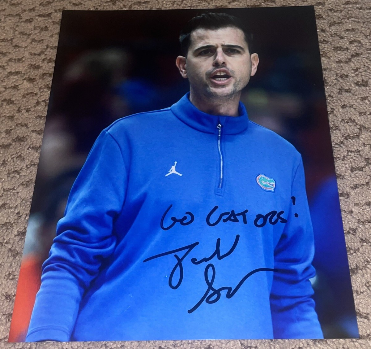 COACH TODD GOLDEN SIGNED 8X10 PHOTO AUTOGRAPH FLORIDA GATORS