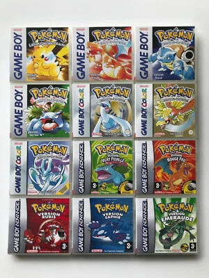 Lot notices jeux et consoles GameBoy. Advance color - Consoles
