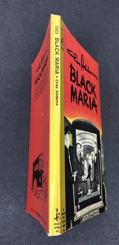 Chas Addams 2 Book Lot Drawn And Quartered, Black Maria Pocket Paperback 1964 - Picture 12 of 12