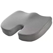 Memory Foam Seat Cushion,Non-Slip Coccyx Tailbone, Sciatica Pain Relief Pillow