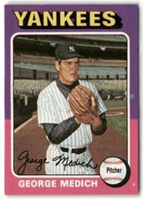 1975 Topps #426 George Medich