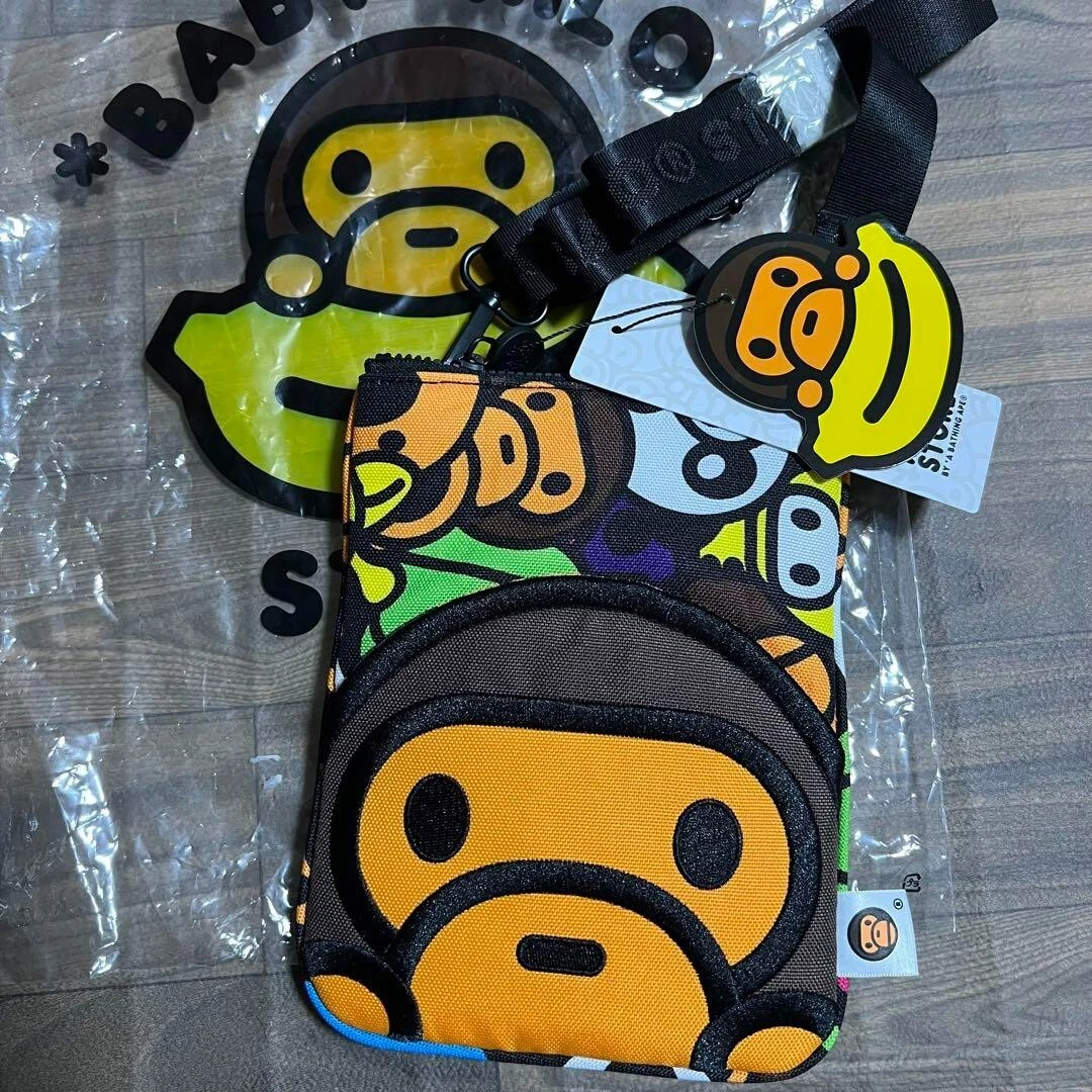 BAPE KIDS A Bathing Ape Smartphone Shoulder Bag Pochette BABY MILO