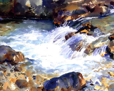 In the Tyrol 1904 Painting by John Singer Sargent 8x10'' Art Print