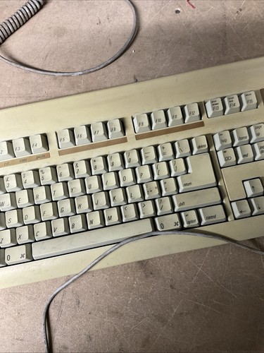 Apple m2706 Genuine Original Vintage Desktop Bus Mouse II & Keyboard - Untested - Picture 3 of 13