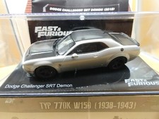 DODGE CHALLENGER SRT DEMON 2018 N°55 FAST AND FURIOUS 1/43éme IXO Neuf Boite