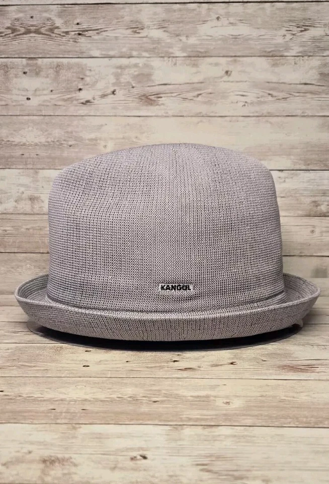 Sombrero KANGOL Tropic Player, Gris, Talla S, Nuevo con Etiquetas Foto 2 de 4