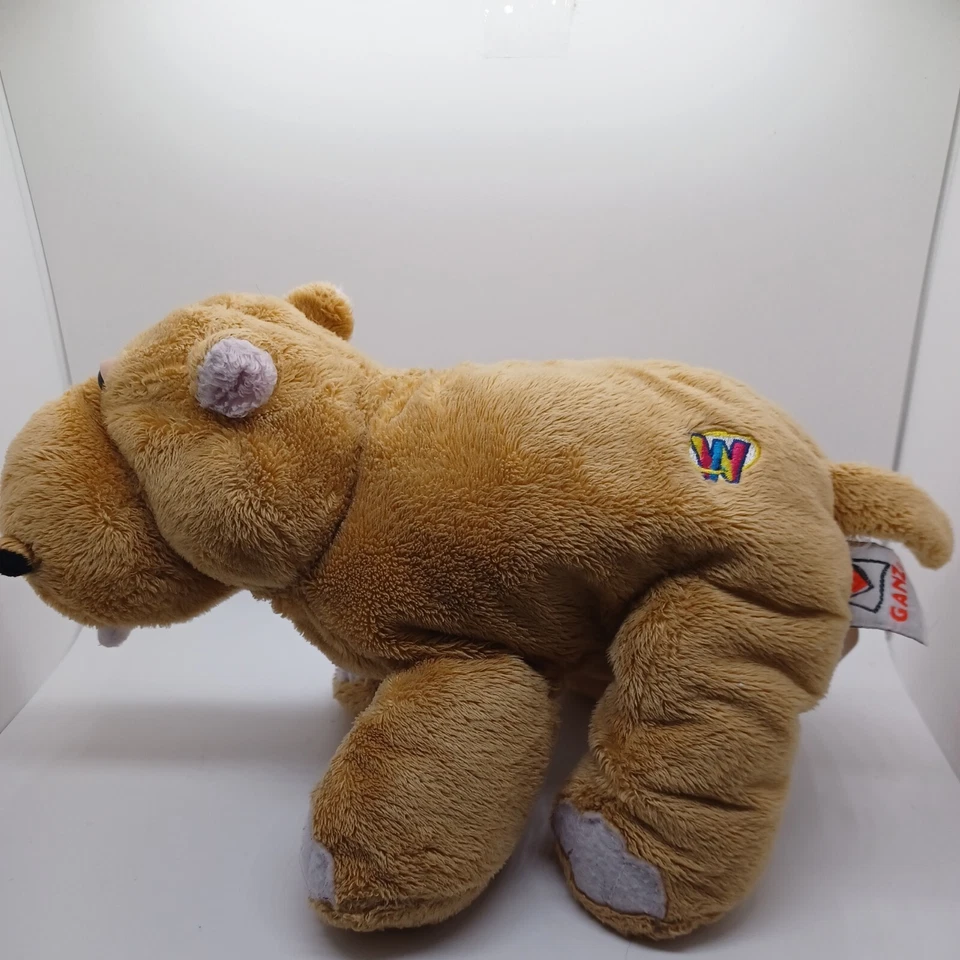 Ganz Webkins Plush Stuffed Animal Mud Hippo No Code - Image 2 of 4