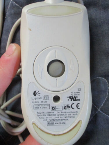 Mouse computer PC vintage vari modelli palla meccanica singola PS/2 mouse - Foto 7 di 53