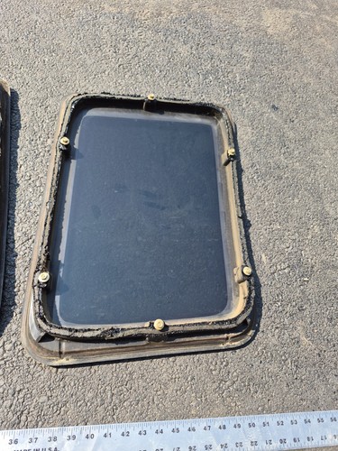 1992-1996 Ford F150 F250 F350 Extended Cab Lt Rt Side Rear Glass Windows OEM - Picture 9 of 10