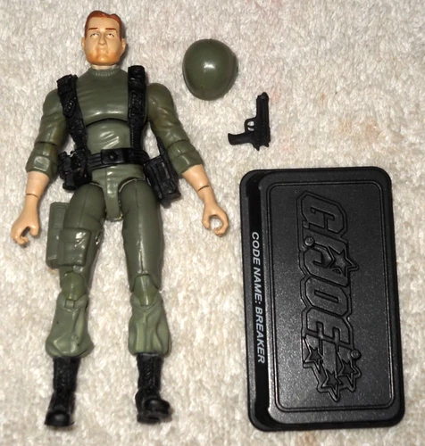 2008 Breaker (RAM Cycle version) - 100% complete (Hasbro GI Joe figure)