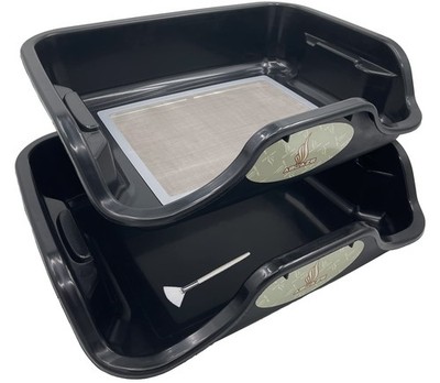 ABLAZE Trim Tray Bin, Bud Trimming Pollen Sieve Sifter, Trimmer Trays