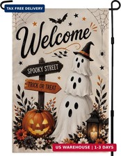 Halloween Party Decorations - Welcome Garden Flag Halloween Decorations for Ou