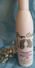 Rizos Curls Curl Defining Cream for Curly Hair Gives Defined-Bouncy-Shiny Curls 