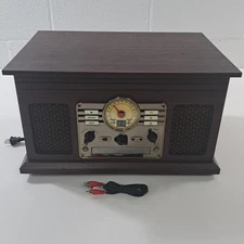 Victrola Nostalgic 6-in-1 Bluetooth Record Player & Multimedia Center (Good