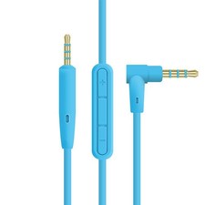Audio Cable Wire Cord For BOSE QuietComfort QC25 Headphones With Microphone Blue
