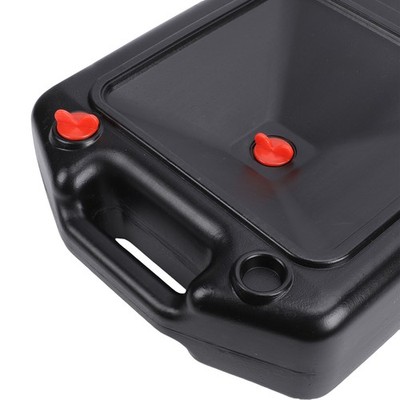 12L Oil Drain Container Low Profile Design Easy Oil Change For ATVs BAK