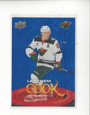 2025-26 Upper Deck Let Them Cook Speckle #LTC11 Kirill Kaprizov Wild