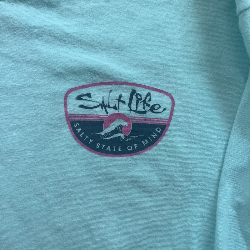 Salt Life girls Youth M (SZ 8) Long Sleeve Fishing Shirt spring summer clothes 