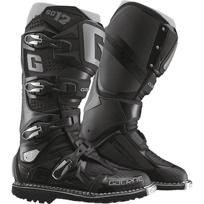 Gaerne SG12 Enduro Motorcycle Boots | Black