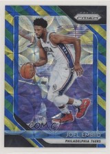 2018-19 Panini Prizm Choice Blue Yellow & Green Prizm Joel Embiid #259 fm0