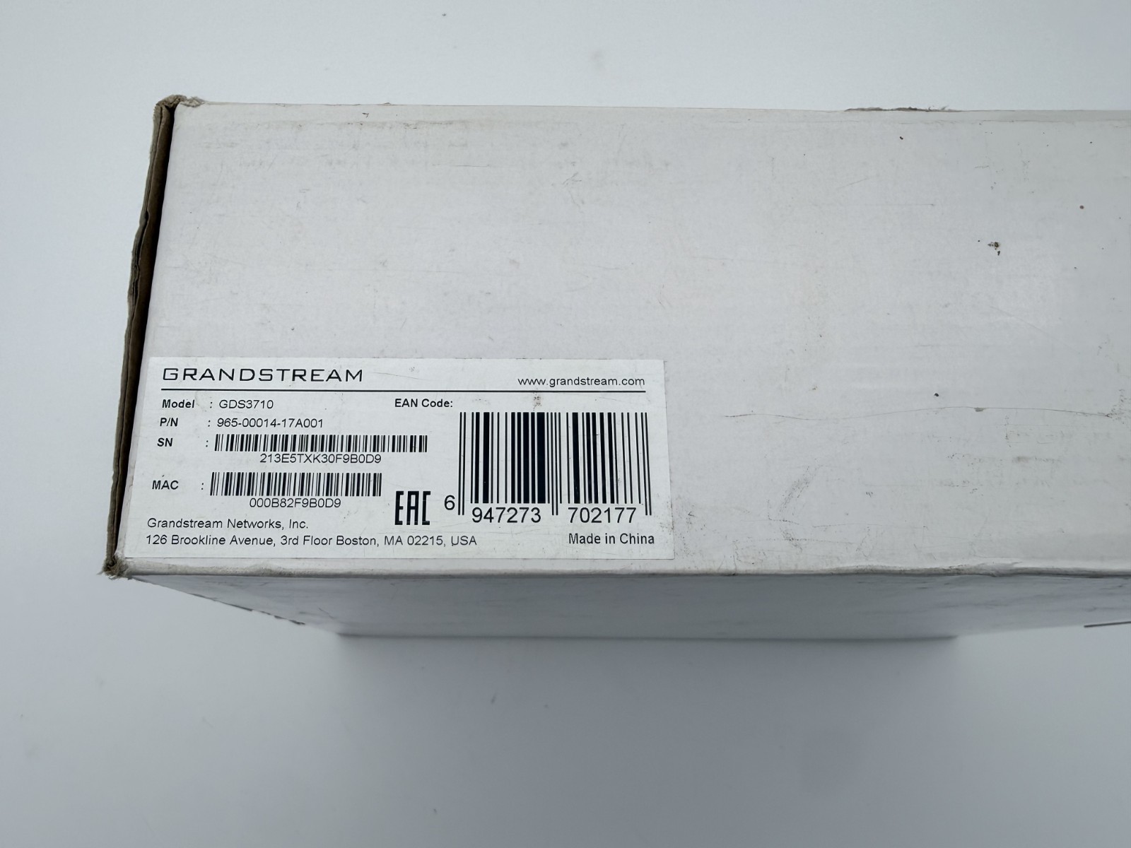 Grandstream GDS3710 HD IP Video Door System 1080p RFID PoE SIP Intercom - NEW