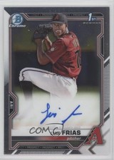 2021 Bowman Chrome Prospects Auto Luis Frias #CPA-LF Auto 16va