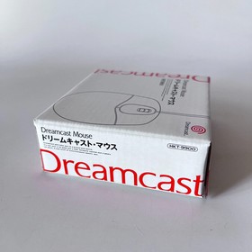 SEGA Dreamcast Mouse Controller Skeleton HKT-9900 Official Complete Box New DC