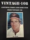 Beautiful Jim Palmer Baseball Signed 3.5 x 5" Orioles Postcard dated 1975! HOF