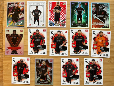 Match Attax Bayer Leverkusen Lot 14 Karten   Matchwinner, Honors, Super Power, S
