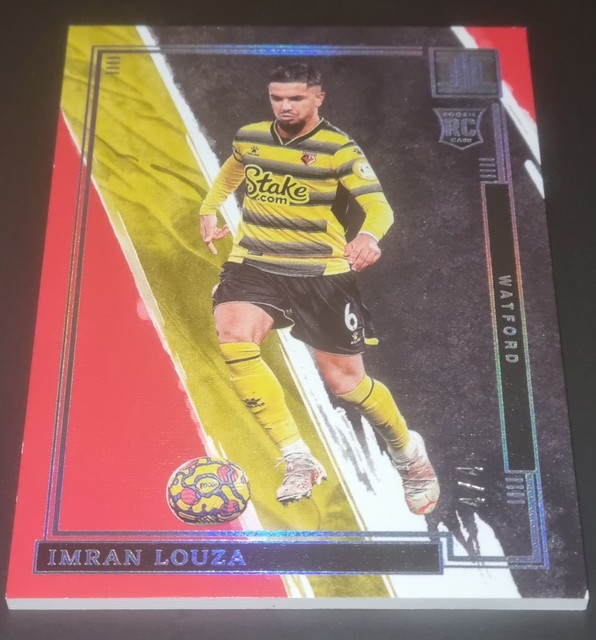 Imran Louza Rc /4 Panini Premier League Impeccable 2021-22 Watford