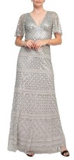 Aidan Mattox Silverdove Beaded Dress