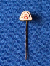 Anstecknadel emailiert CBC Chemnitzer Ballapiel-Club Chemnitz CFC um 1935