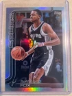 2025-26 Topps Basketball De’Aaron Fox Silver Rainbow Foil Parallel Spurs