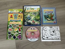 Bugsnax (Playstation 5 / PS5 Game) CIB w/ Extras - Guide, Coloring, Stickers