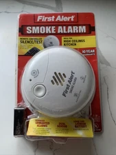 New First Alert 10 Year Smoke & Fire Alarm Detector Lithium Battery Modes SA302