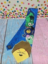 Eagles Wings VeggieTales Pirate Tie Necktie Big Idea Productions 2002 Silk